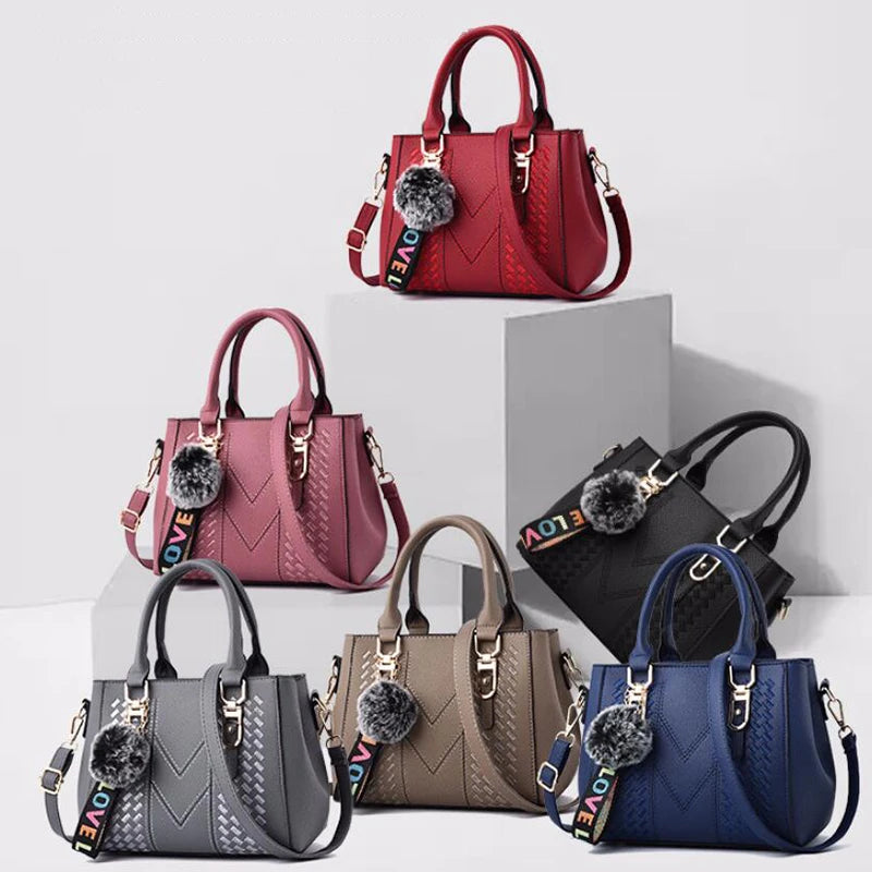 Sac bandoulière brodé en cuir – Style bohème
