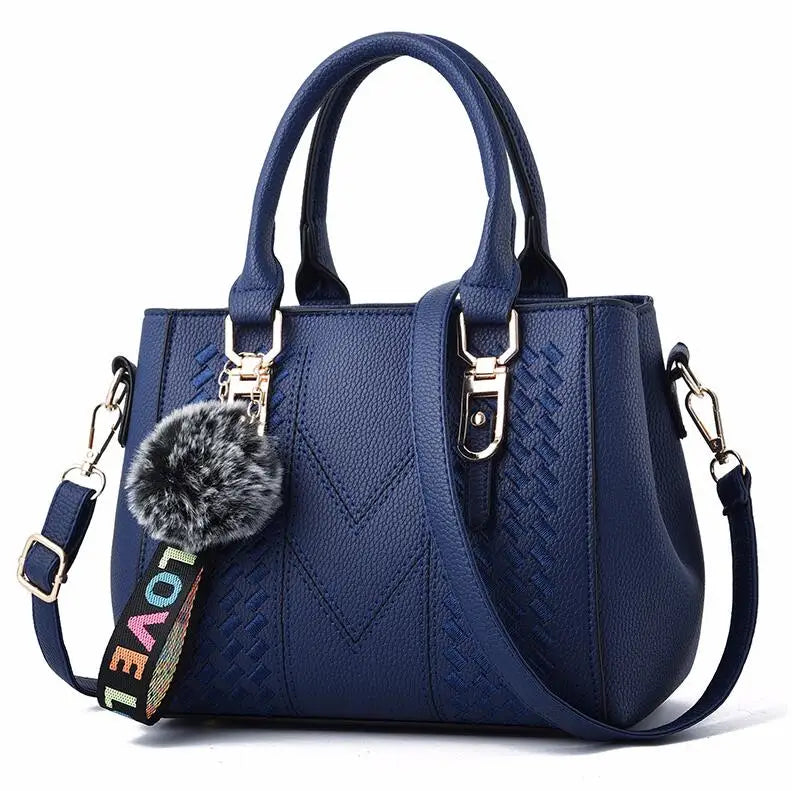Sac bandoulière brodé en cuir – Style bohème