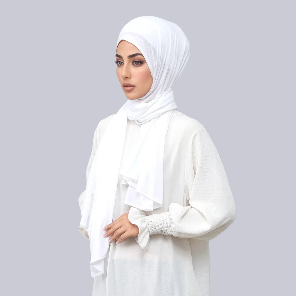 Hijab Instant Femme – Grand Châle Jersey Léger Ramadan