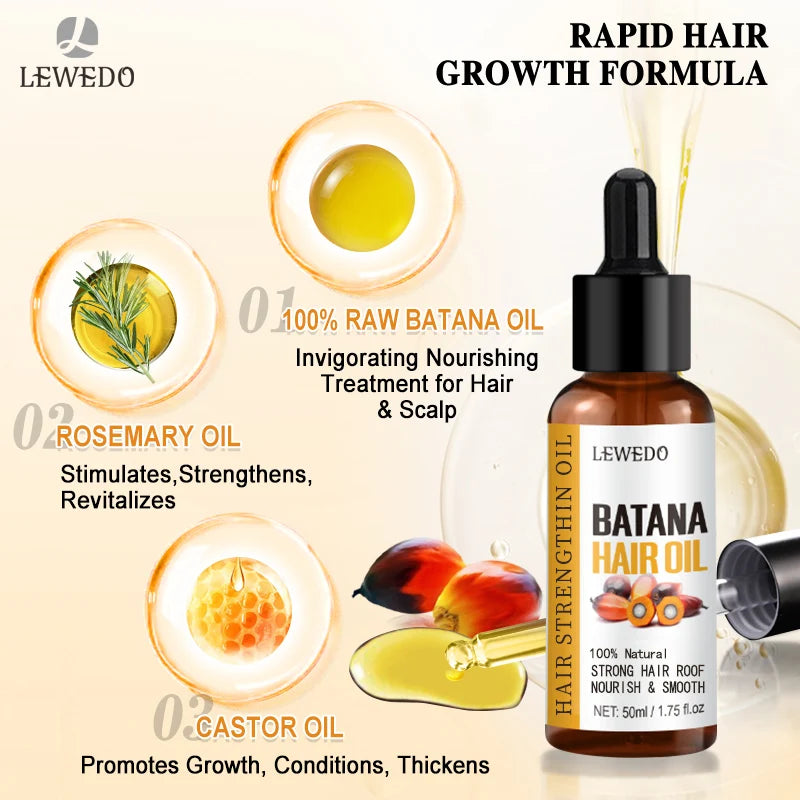 Huile de Batana croissance rapide – Soin naturel cheveux