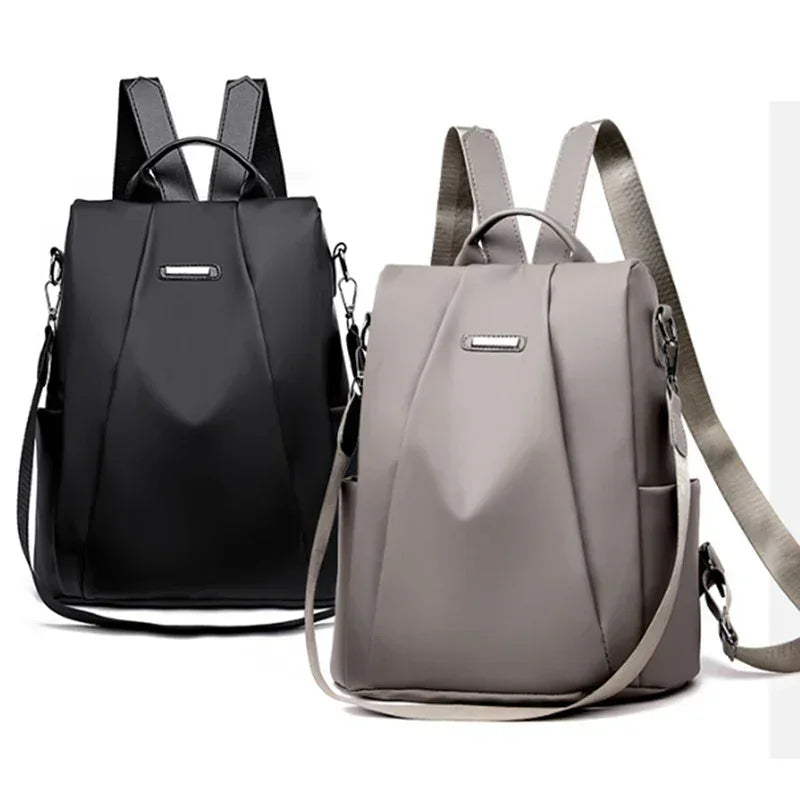 Sac nylon impérméable léger – Couleur unie tendance