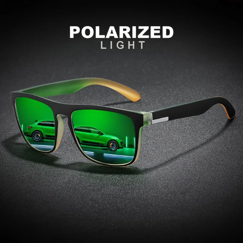 Lot de 3 lunettes carrées polarisées dégradées