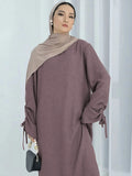 Abaya islamique modeste – Tenue de fête