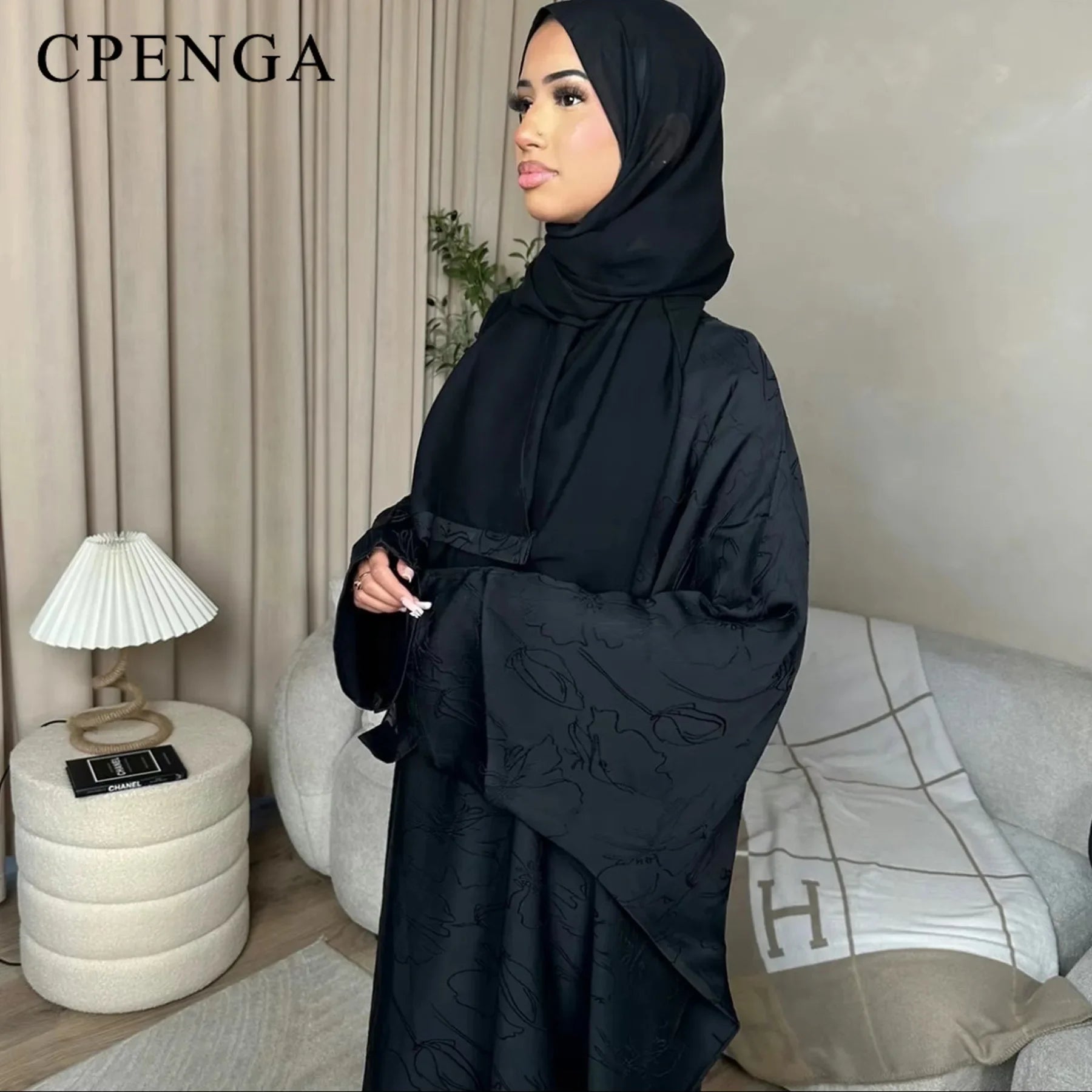 Ensemble 2 pièces musulman luxe – Tenue de fête