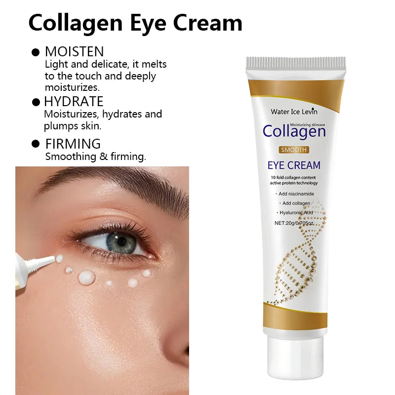 Crème contour des yeux au collagène – Anti-cernes