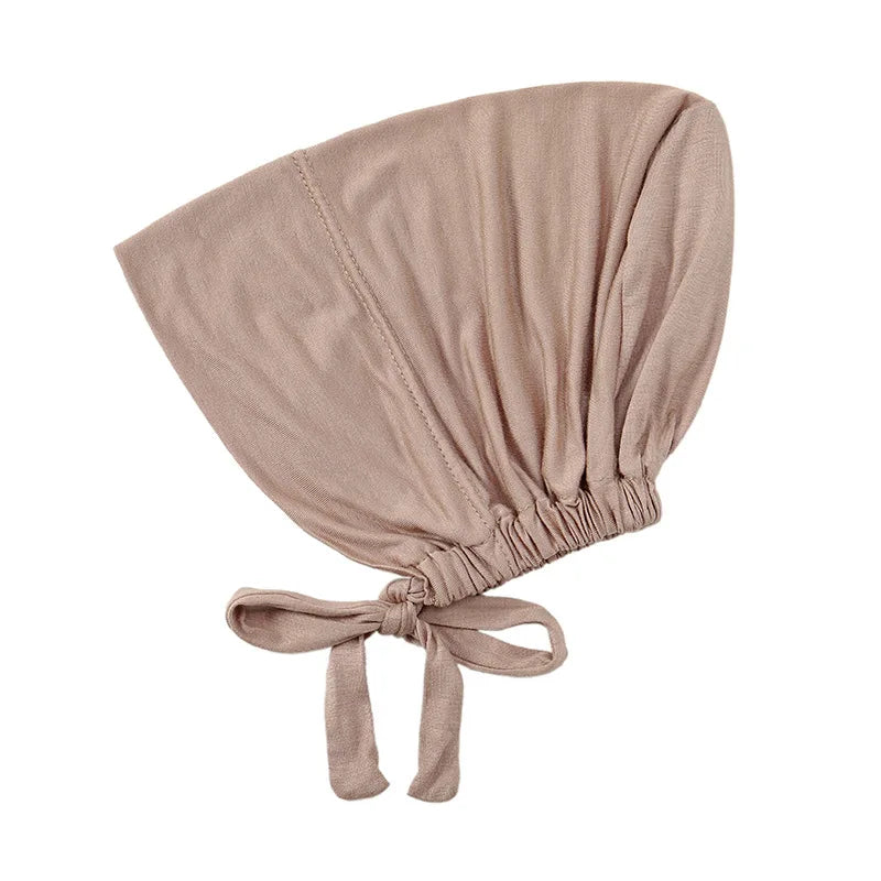 Bonnet sous-hijab modal doux – Ajustable