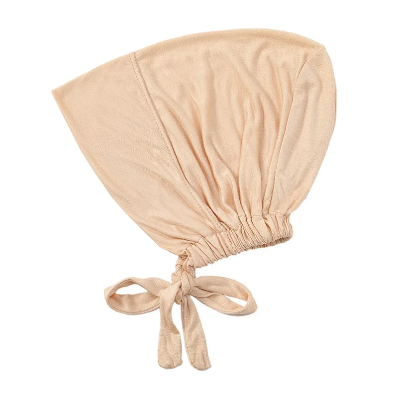 Bonnet sous-hijab modal doux – Ajustable