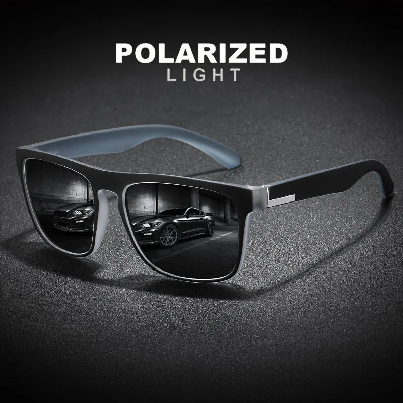 Lot de 3 lunettes carrées polarisées dégradées