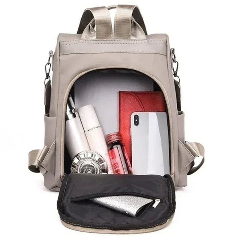 Sac nylon impérméable léger – Couleur unie tendance
