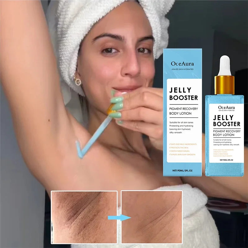 Lotion corps éclat & récupération – Jelly Booster