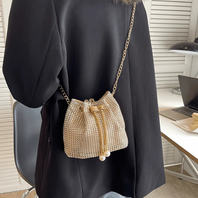 Sac bourse strass scintillant – Soirée & fête