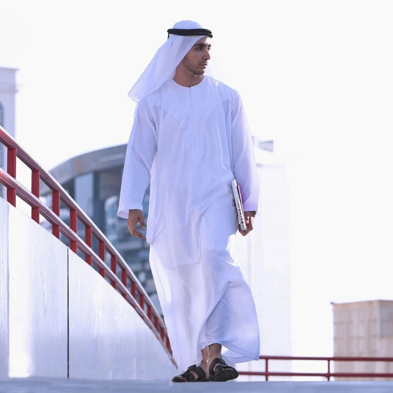 Ensemble Kaftan Homme avec Keffieh