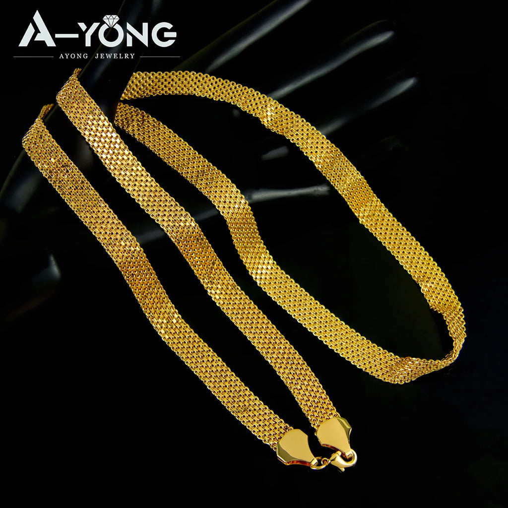 Parure de mariée plaquée or 24k – Style éthiopien