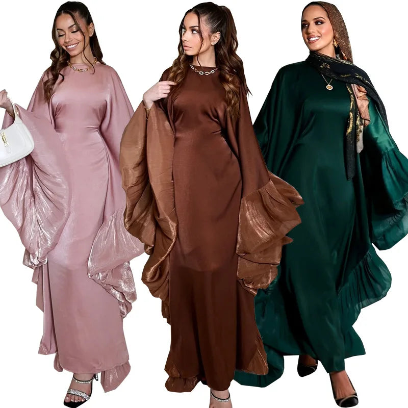 Abaya Longue Femme – Caftan Marocain Modest Ramadan Eid