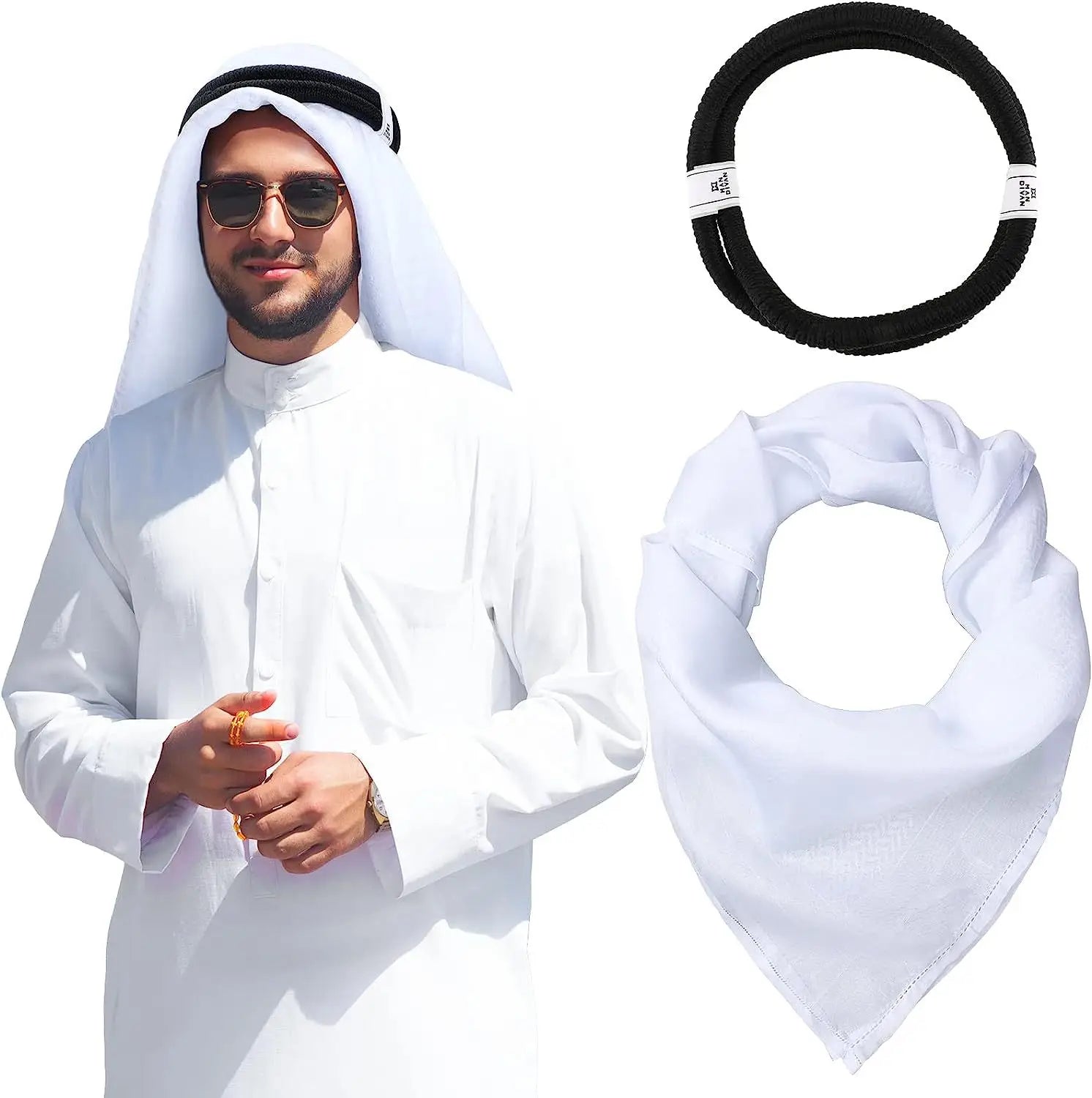 Foulard Turban Islamique Homme & Femme – Hijab Jersey