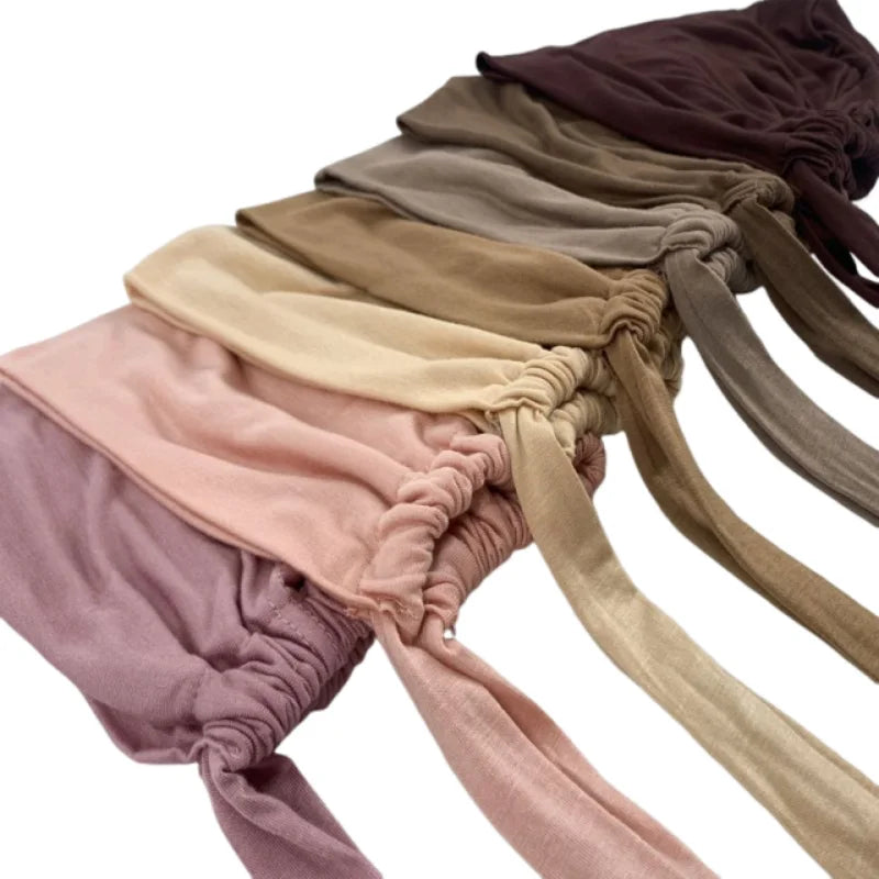 Bonnet sous-hijab modal doux – Ajustable