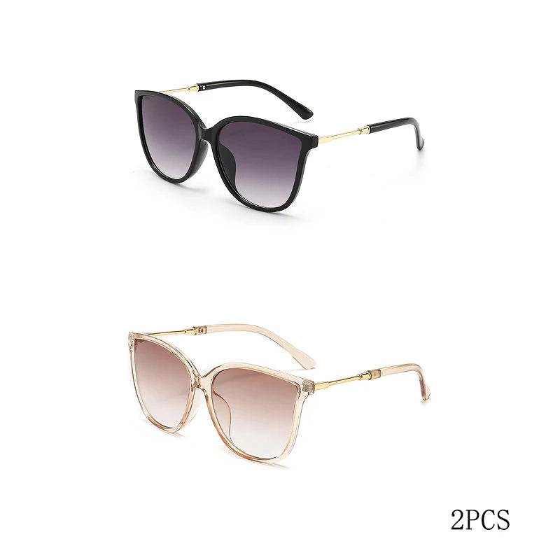 Lunettes œil de chat vintage – Miroir UV400