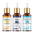 Duo sérum Vitamine C + Rétinol + Acide hyaluronique