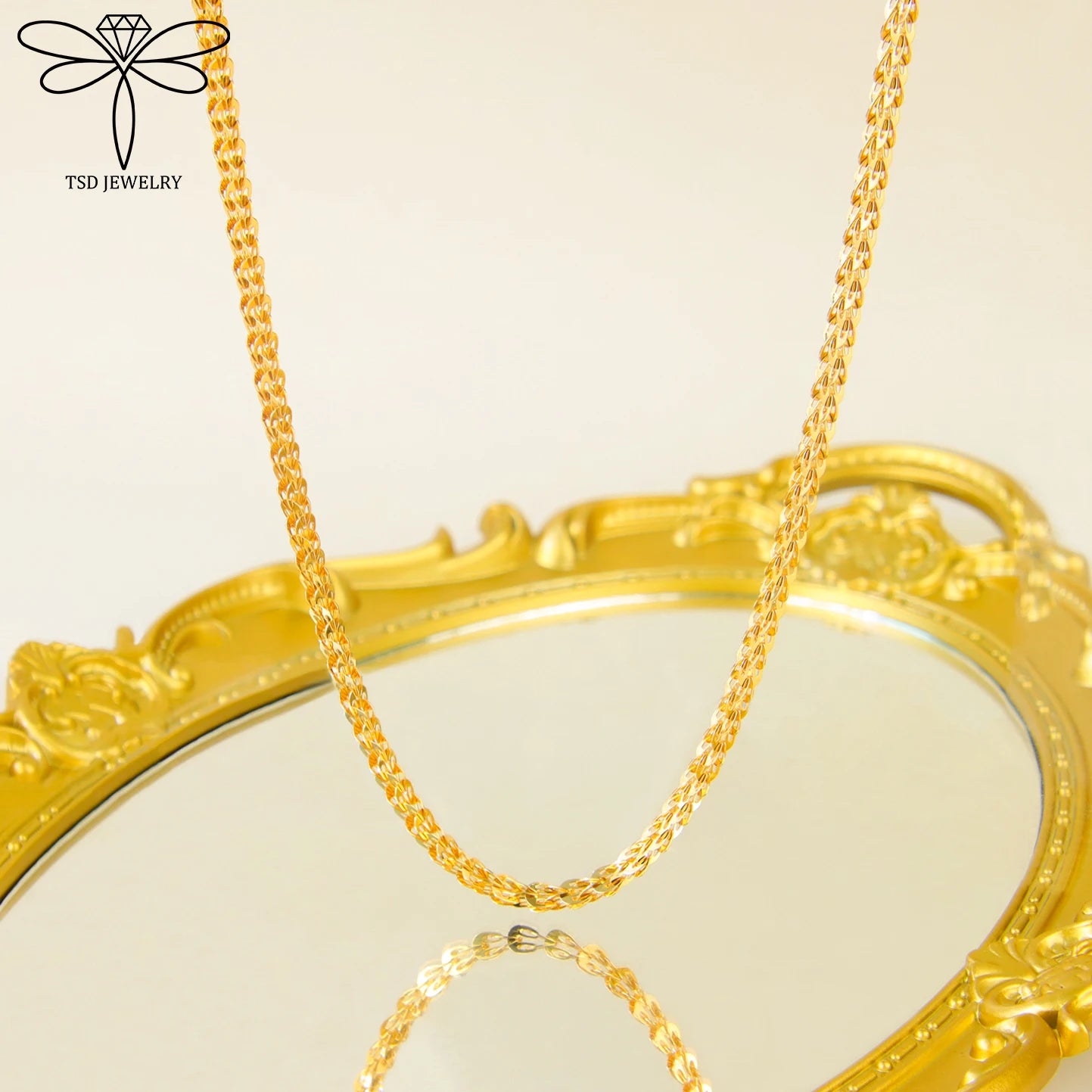 Parure de mariée plaquée or 21k – Style Dubai