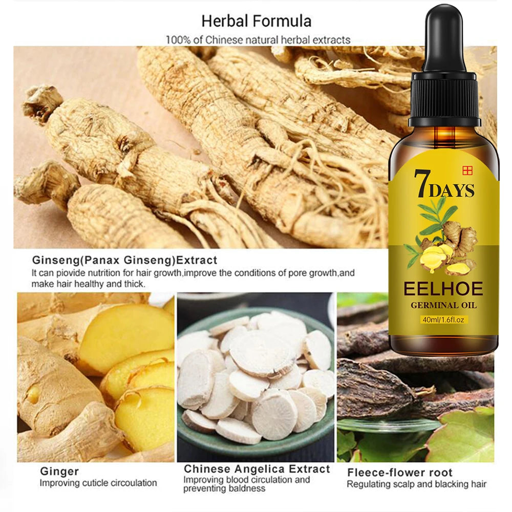 Sérum croissance cheveux – Huile essentielle fortifiante