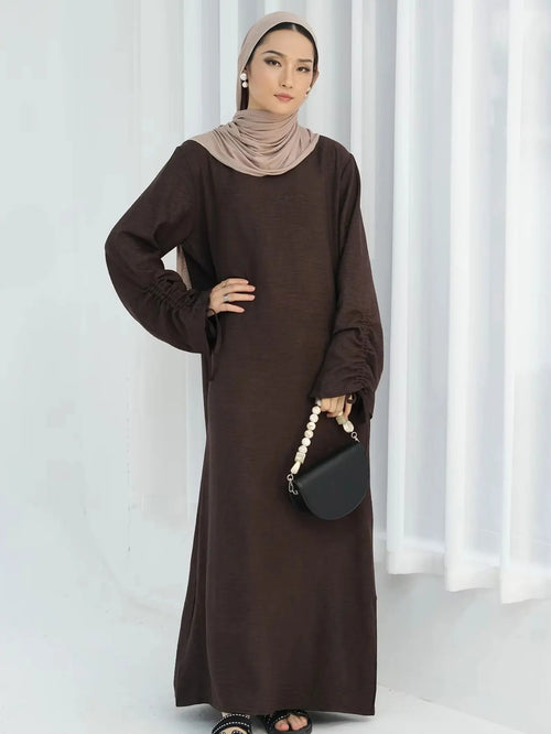 Abaya islamique modeste – Tenue de fête
