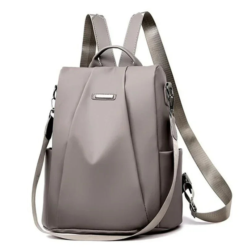 Sac nylon impérméable léger – Couleur unie tendance