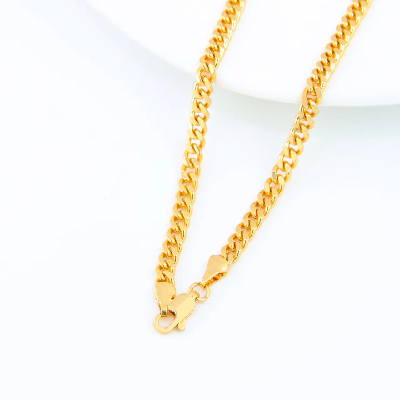 Collier pendentif œil turc porte-bonheur – Plaqué or 21k
