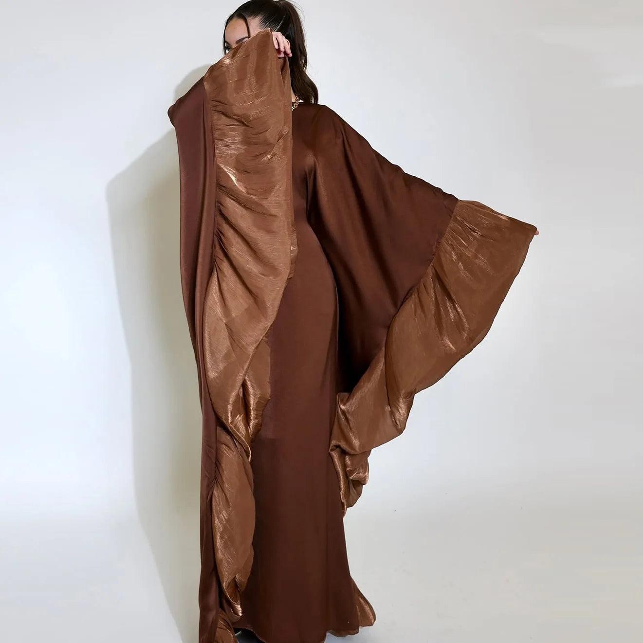 Abaya Longue Femme – Caftan Marocain Modest Ramadan Eid