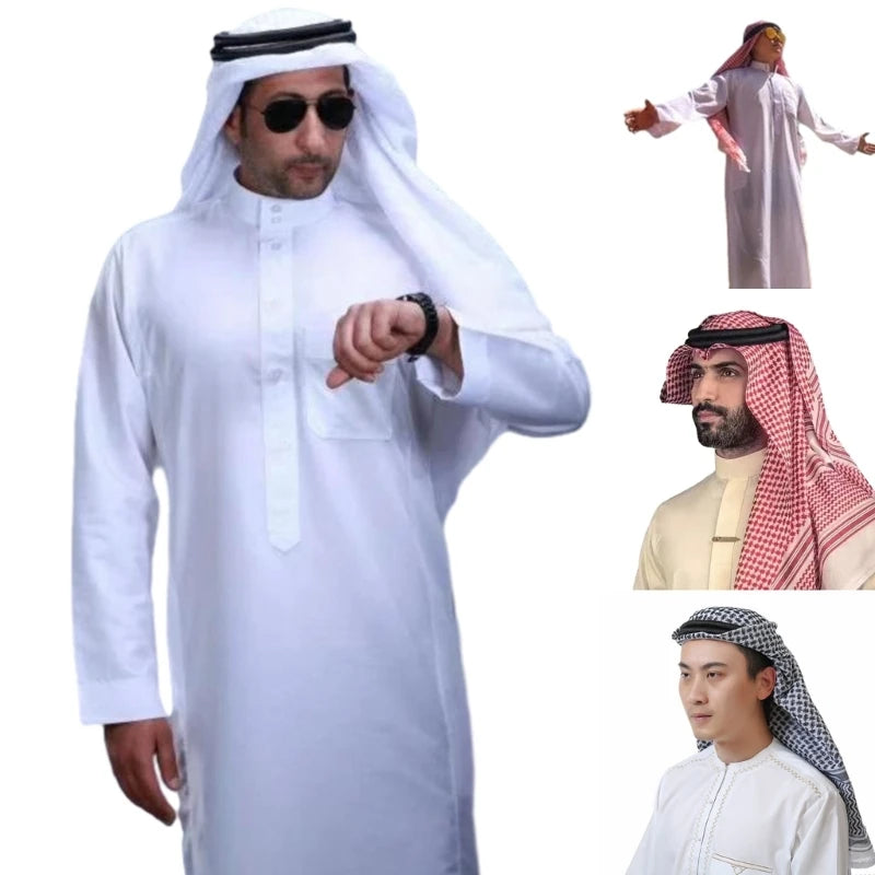 Ensemble Kaftan Homme avec Keffieh