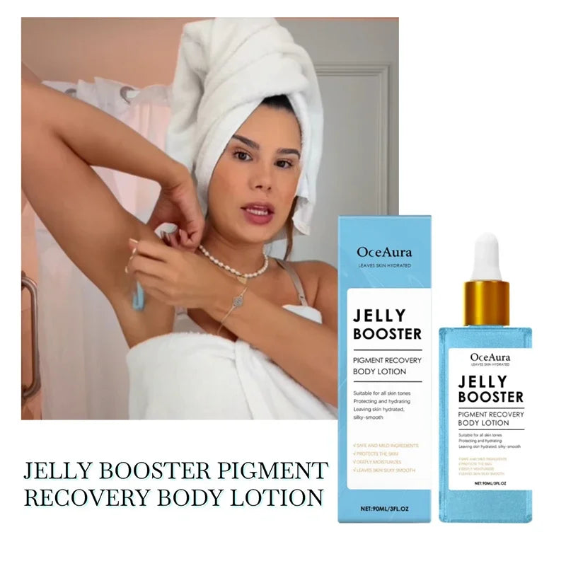 Lotion corps éclat & récupération – Jelly Booster