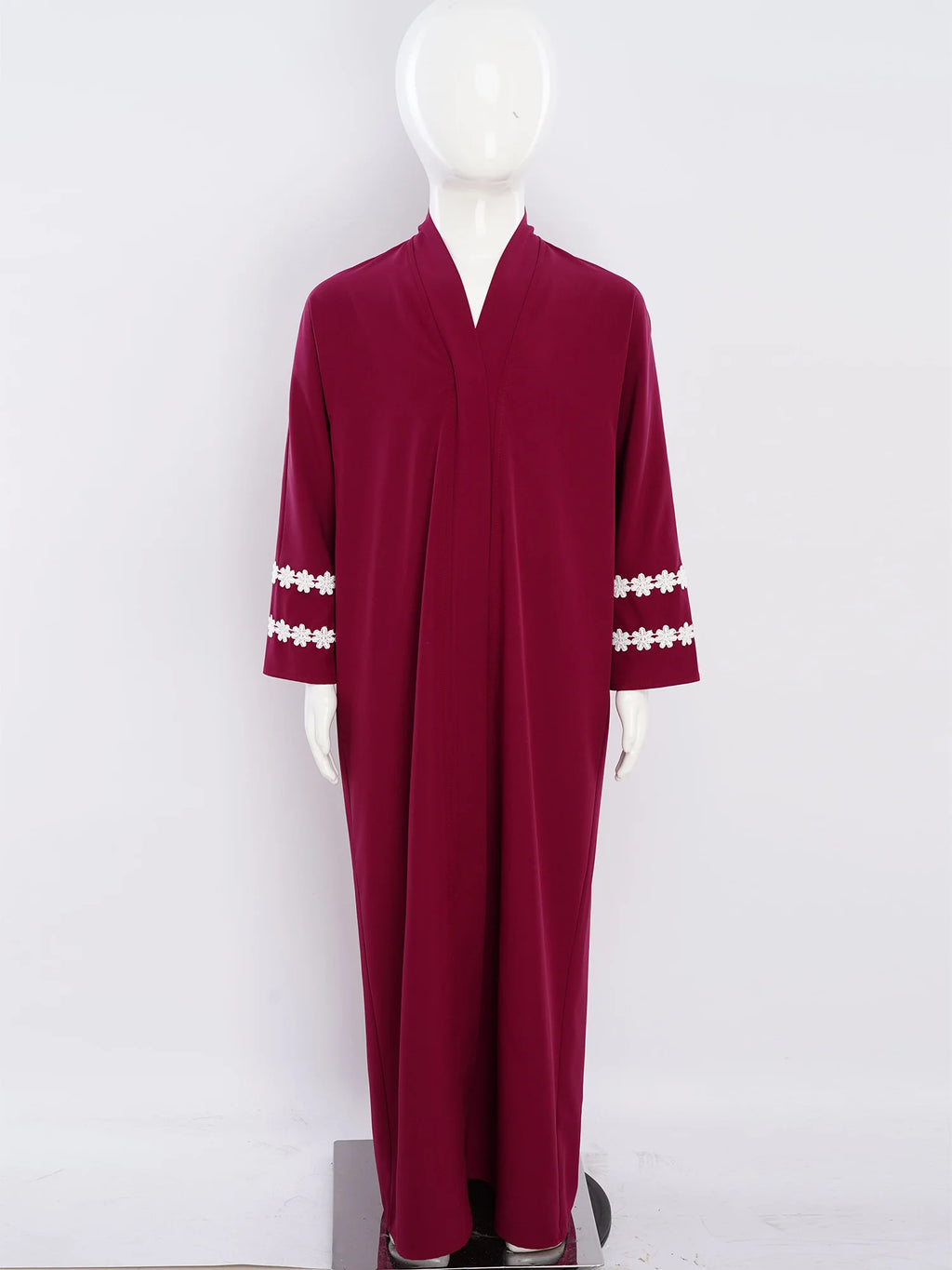 Abaya Fille avec Hijab – Robe Zippée Ramadan Eid
